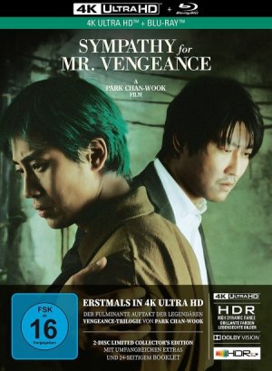 neuer Film – Park Chan-Wook – Sympathy for Mr. Vengeance (Ultra HD Blu-ray & Blu-ray im Mediabook)