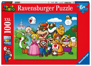 neues Spiel – Ravensburger Kinderpuzzle - 12992 Super Mario Fun - Puzzle fuer Kinder ab 6 Jahren, mit 100 Teilen im XXL-Format