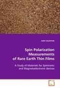 Spin Polarization Measurements of Rare Earth Thin Films