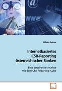 neues Buch – Wilhelm Zwirner – Internetbasiertes CSR-Reporting oesterreichischer Banken