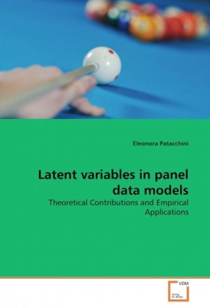 Latent variables in panel data models