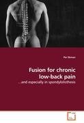 Fusion for chronic low-back pain