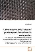 A thermoacoustic study of post-impact behaviour in composites