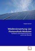 Wiederverwertung von Photovoltaik-Modulen