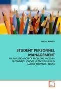 STUDENT PERSONNEL MANAGEMENT