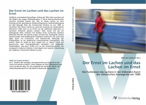 neues Buch – Minh An Szabó de Bucs – Der Ernst im Lachen und das Lachen im Ernst