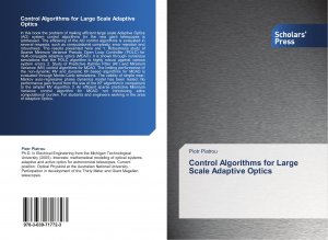 neues Buch – Piotr Piatrou – Control Algorithms for Large Scale Adaptive Optics