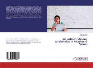 Adjustment Among Adolescents in Relation to Values