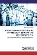 Simultaneous estimation of Montelukast Sodium and Levocetrizine HCl