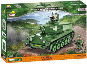 neues Spiel – COBI 2239 - Historical Collection, M41A3 Walker Bulldog, Panzer, Bausatz