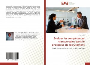 neues Buch – Yvan Barilli – Evaluer les compétences transversales dans le processus de recrutement