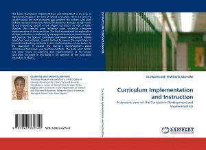 neues Buch – OLUWATELURE TEMITAYO – Curriculum Implementation and Instruction