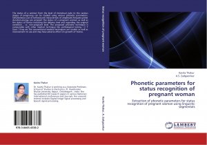 Phonetic parameters for status recognition of pregnant woman