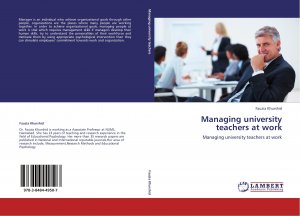 neues Buch – Fauzia Khurshid – Managing university teachers at work