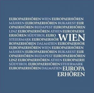 neues Hörbuch – Europa erhoeren Wien, 2 Audio-CDs