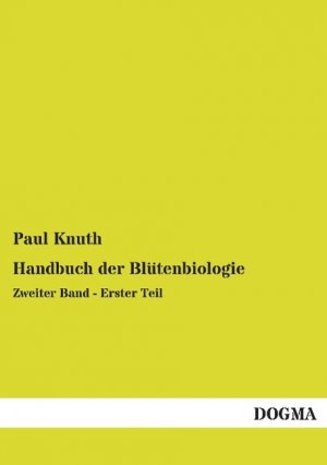 Handbuch der Bluetenbiologie