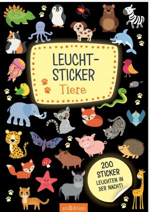 neues Spiel – Eva Schindler – Leucht-Sticker – Tiere