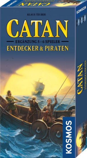 neues Spiel – Klaus Teuber – Catan Entdecker & Piraten Ergaenzung 5/6 Spieler