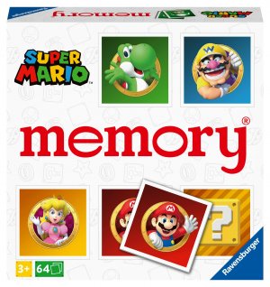 Ravensburger memory® Super Mario - 20925 - der Spieleklassiker fuer Super Mario-Fans, Merkspiel fuer 2-8 Spieler ab 3 Jahren