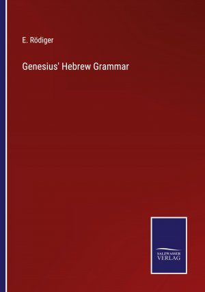 Genesius  Hebrew Grammar