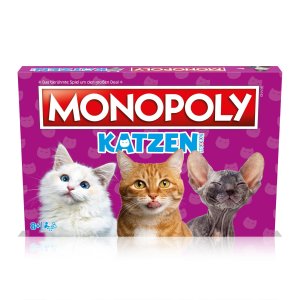 Winning Moves WM03374-GER-6 - Monopoly Katzen