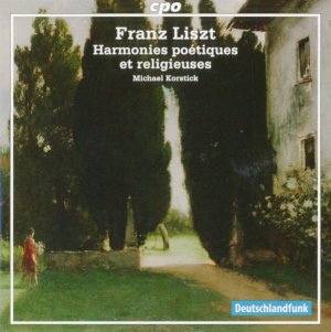 neuer Tonträger – Franz Liszt  – Harmonies poetiques et religieuses