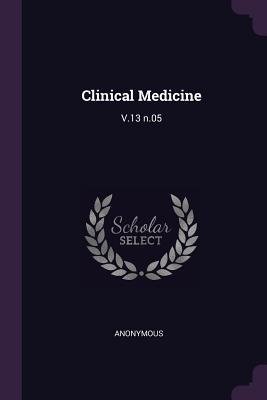 Clinical Medicine: V.13 n.05