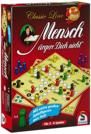 Classic Line: Mensch aergere Dich nicht® (grosse Spielfiguren)