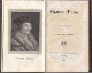 Thomas Morus. Nach den Quellen bearbeitet.