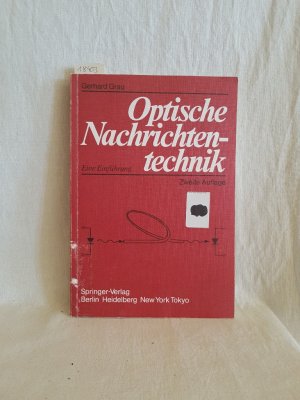 Optische Nachrichtentechnik: Eine Einf.