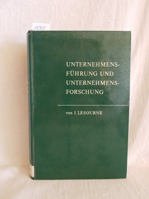 Unternehmensführung und Unternehmensforschung.