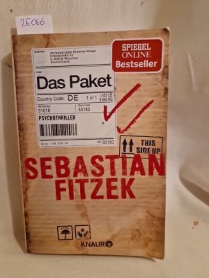 gebrauchtes Buch – Sebastian Fitzek – Das Paket: Psychothriller.