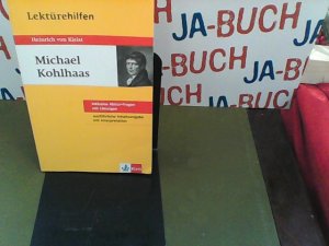 gebrauchtes Buch – Thomas Gräff – Lektürehilfen Michael Kohlhaas. Ausführliche Inhaltsangabe und Interpretation