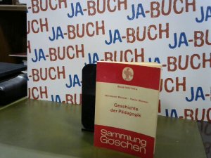 antiquarisches Buch – Weimer, Hermann und Heinz – Geschichte der Pädagigik. Band 145/145a. Sammlung Göschen.