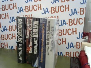 Roman Paket 5 Bücher Der Salamander; Der Turm von Babel;Harlekin;Schatten über den blauen Bergen; In den Schuhen des Fischers