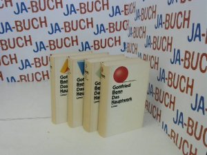 gebrauchtes Buch – Gottfried Benn – Das Hauptwerk in 4 Bänden gebrauchtes Buch – Gottfried Benn – Das Hauptwerk in 4 Bänden