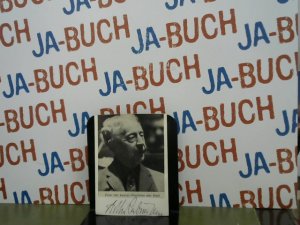 gebrauchtes Buch – Arthur Rubenstein – Bild mit Autogramm von Arthur Rubenstein