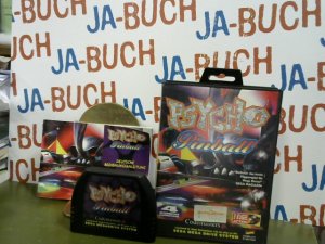 SEGA Mega Drive Game Psycho Pinball Boxed