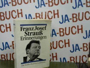 gebrauchtes Buch – Franz Josef Strauß – Die Erinnerungen. ( Siedler Buch).