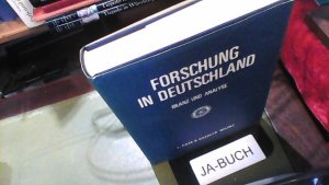 gebrauchtes Buch – Freiherr v. Hagen – Forschung in Deutschland. Bilanz und Analyse.