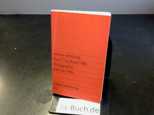 gebrauchtes Buch – Edition Suhrkamp, Edition Suhrkamp Band 1 bis Band 1000