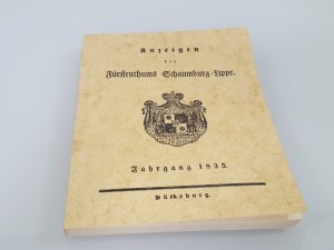 Anzeigen des Fürstenthums Schaumburg-Lippe Teil: Jg. 1835