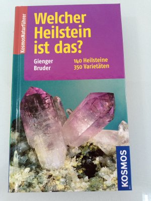 gebrauchtes Buch – Bruder, Bernhard und Michael Gienger – Welcher Heilstein ist das? 155 Heilsteine, 350 Varietäten