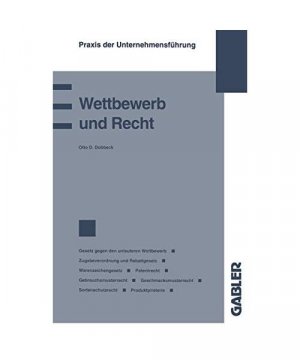 gebrauchtes Buch – Otto D. Dobbeck – Wettbewerb und Recht