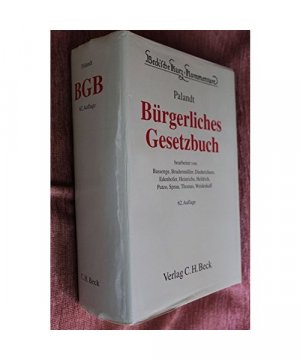 gebrauchtes Buch – Otto Palandt – Bürgerliches Gesetzbuch ( BGB).