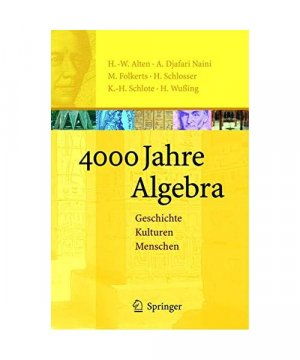 gebrauchtes Buch – Heinz-Wilhelm Alten, Alireza Djafari-Nanini – 4000 Jahre Algebra