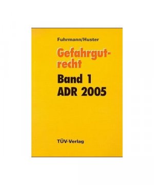 Gefahrgutrecht: ADR 2003.