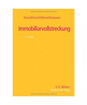 gebrauchtes Buch – Rainer Hock, Daniela Klein – Immobiliarvollstreckung