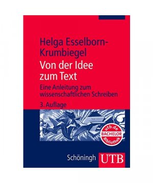 gebrauchtes Buch – Helga Esselborn-Krumbiegel – Von der Idee zum Text