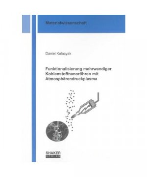 gebrauchtes Buch – Daniel Kolacyak – Funktionalisierung mehrwandiger Kohlenstoffnanoröhren mit Atmosphärendruckplasma